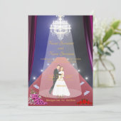 Red Teppich Einladung (Stehend Vorderseite)