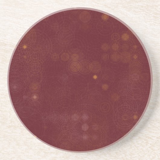 Red Teppich Getränkeuntersetzer (Vorne)