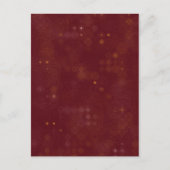 Red Teppich Postkarte (Vorderseite)