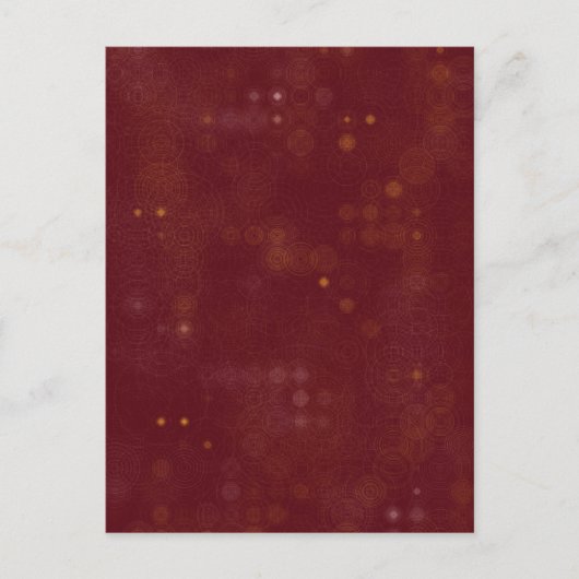 Red Teppich Postkarte (Vorderseite)