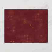 Red Teppich Postkarte (Vorderseite)