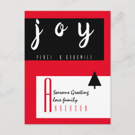 Red Teppich von Leah G - Saisongrüße Chic Postkarte