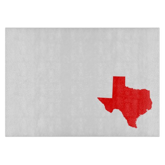 Red Texas Schneidebrett (Vorderseite)