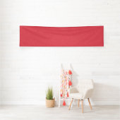 Red textured surface with subtle swirling pattern banner (InSitu)