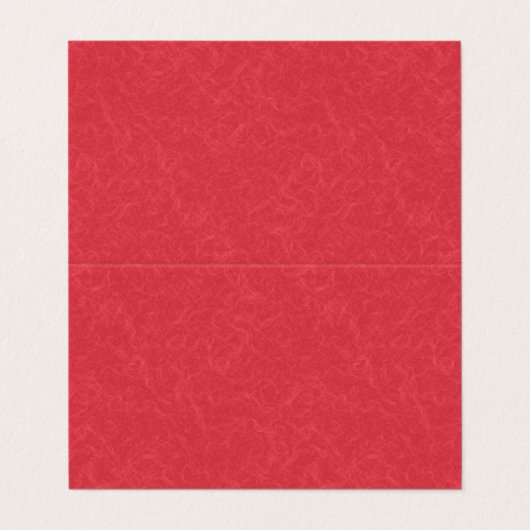 Red textured surface with subtle swirling pattern visitenkarten (Außenseite Aufgefaltet)
