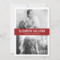 Red Then and Now Class of 2022 Graduation