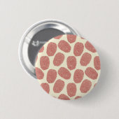 Red Thumbprint Muster Button (Vorne & Hinten)