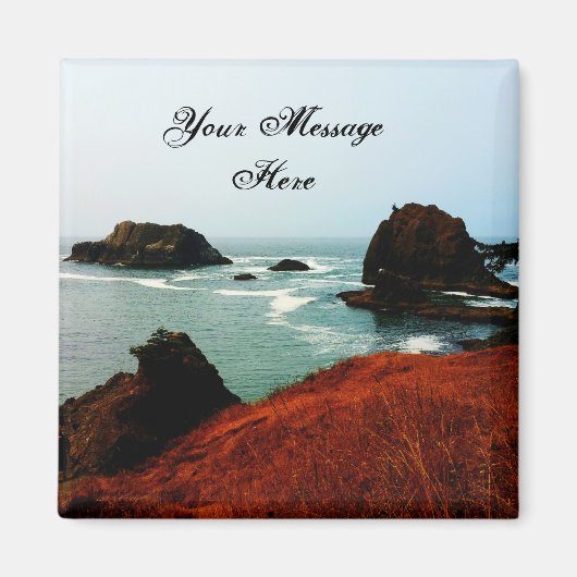 Red Thunder Rock Cove Magnet (Vorne)