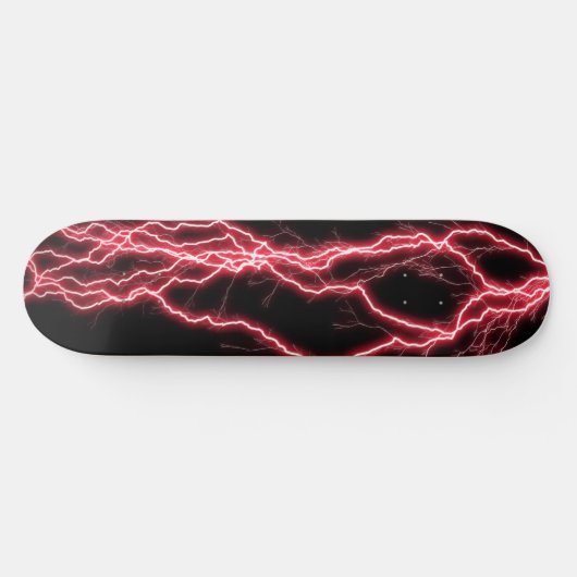 Red Thunderstorm Electric Skateboard (Horizontal)
