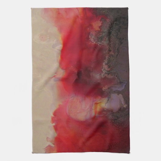 Red Tide Geschirrtuch (Vertikal)