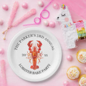 Red Tide | Hummerkuchen Pappteller (Party)