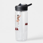 Red Tiger Dancer #2 Trinkflasche (Links)