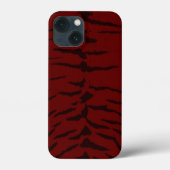 Red Tiger Digital Print Case-Mate iPhone Hülle (Rückseite)