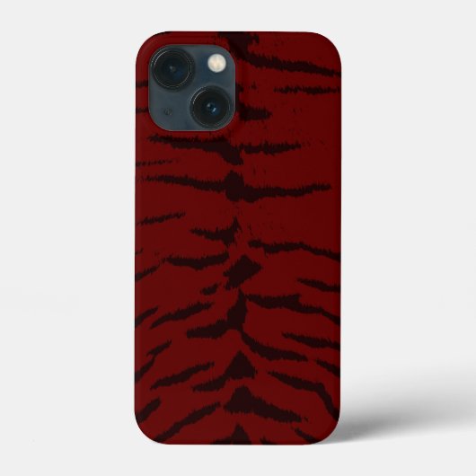 Red Tiger Digital Print Case-Mate iPhone Hülle (Rückseite)