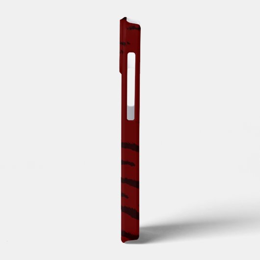 Red Tiger Digital Print Case-Mate iPhone Hülle (Rückseite / Links)