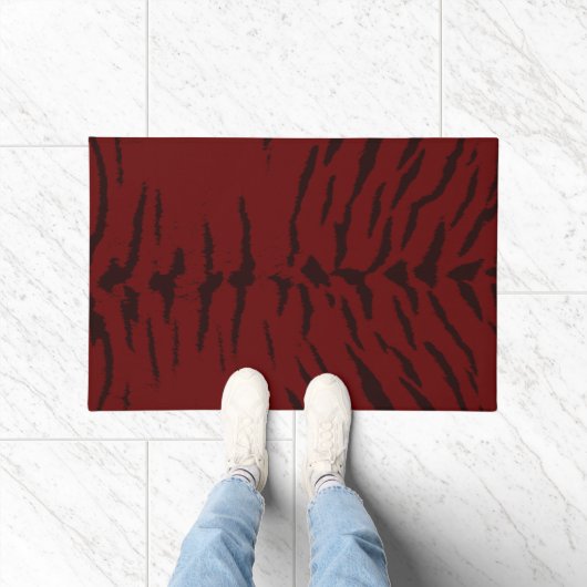 Red Tiger Digital Print Fußmatte (Indoor)