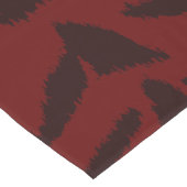 Red Tiger Digital Print Kurzer Tischläufer (Ecke)