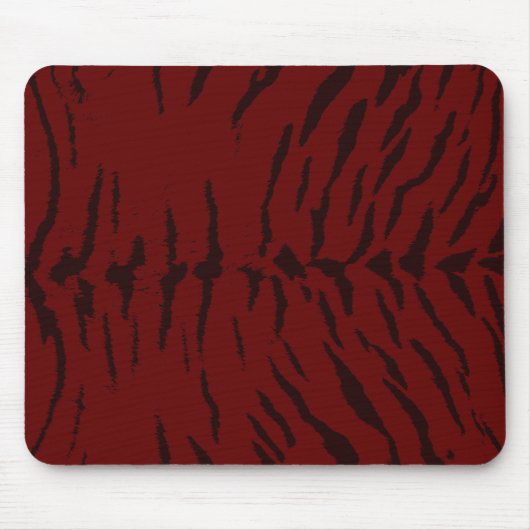 Red Tiger Digital Print Mousepad (Vorne)