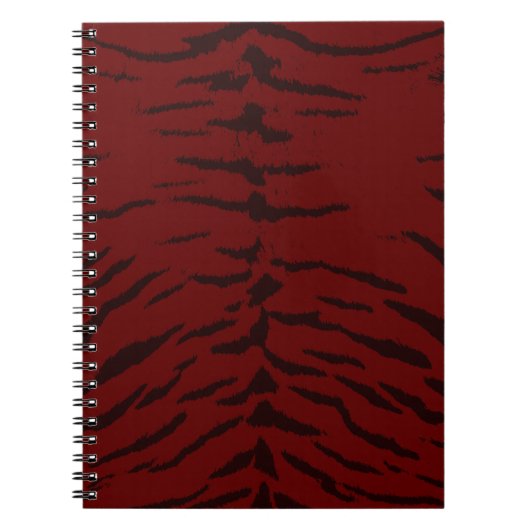 Red Tiger Digital Print Notizblock (Vorderseite)