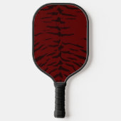 Red Tiger Digital Print Pickleball Schläger (Rückseite)