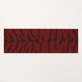 Red Tiger Digital Print Yogamatte (Vorderseite (Horizontal))