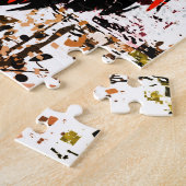 Red Tiger Head - Tiger Jigsaw Puzzle (Seite)