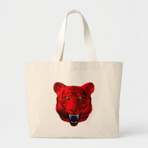 Red Tiger Jumbo Stoffbeutel