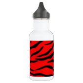 Red Tiger Pattern Trinkflasche (Links)