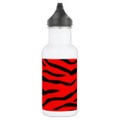 Red Tiger Pattern Trinkflasche (Rechts)