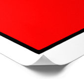 RED TIGER POSTER (Ecke)