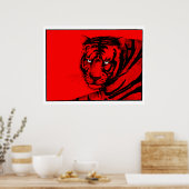 RED TIGER POSTER (Küche)