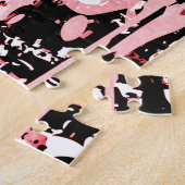 Red Tiger Puzzle | Farbenfrohe Tiger-Gesichtsrätse (Seite)