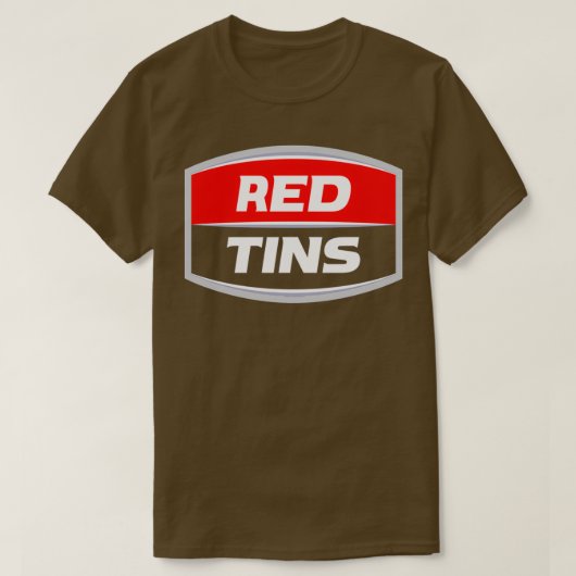 Red Tins West End BeerTShirt T-Shirt (Design vorne)