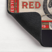 Red Tips Zigarrenlabel print Mousepad (Ecke)