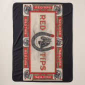 Red Tips Zigarrenlabel print Sherpadecke (Vorderseite)