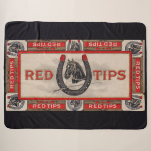 Red Tips Zigarrenlabel print Sherpadecke
