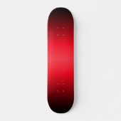 Red to Black Gradient Skateboard (Vorne)