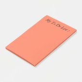 Red To Do List Postit Post-it Klebezettel (angewinkelt)