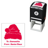 Red To From Santa Claus Xmas Permastempel (Beispiel)
