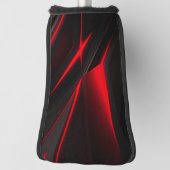 Red to Point Abstract Design Golf Headcover (Rotieren 90)