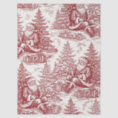 Red Toile Seidenpapier (Vorderseite)