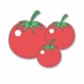 Red Tomato Aufkleber (Vorderseite)