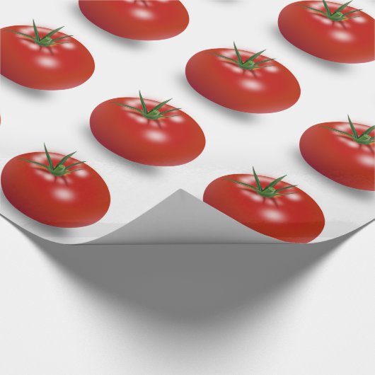 Red Tomato Design Geschenkpapier (Ecke)
