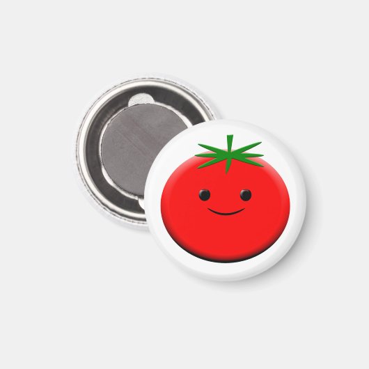 Red Tomato Magnet (Vorderseite/Rückseite)
