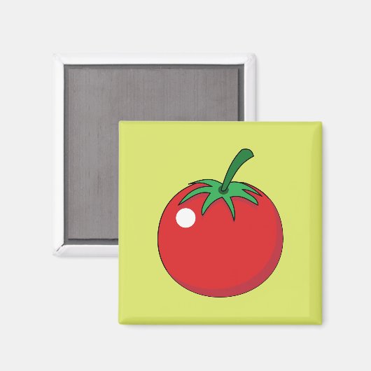 Red Tomato Magnet (Vorderseite/Rückseite)