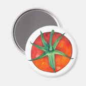 Red Tomato Magnet (Vorderseite/Rückseite)