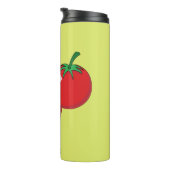 Red Tomato | Name oder Text hinzufügen Thermosbecher (Nach rechts gedreht)