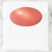 Red Tomato Ovaler Aufkleber (Tasche)