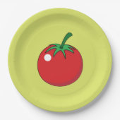 Red Tomato Pappteller (Vorderseite)