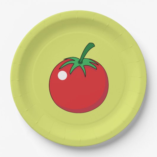 Red Tomato Pappteller (Vorderseite)